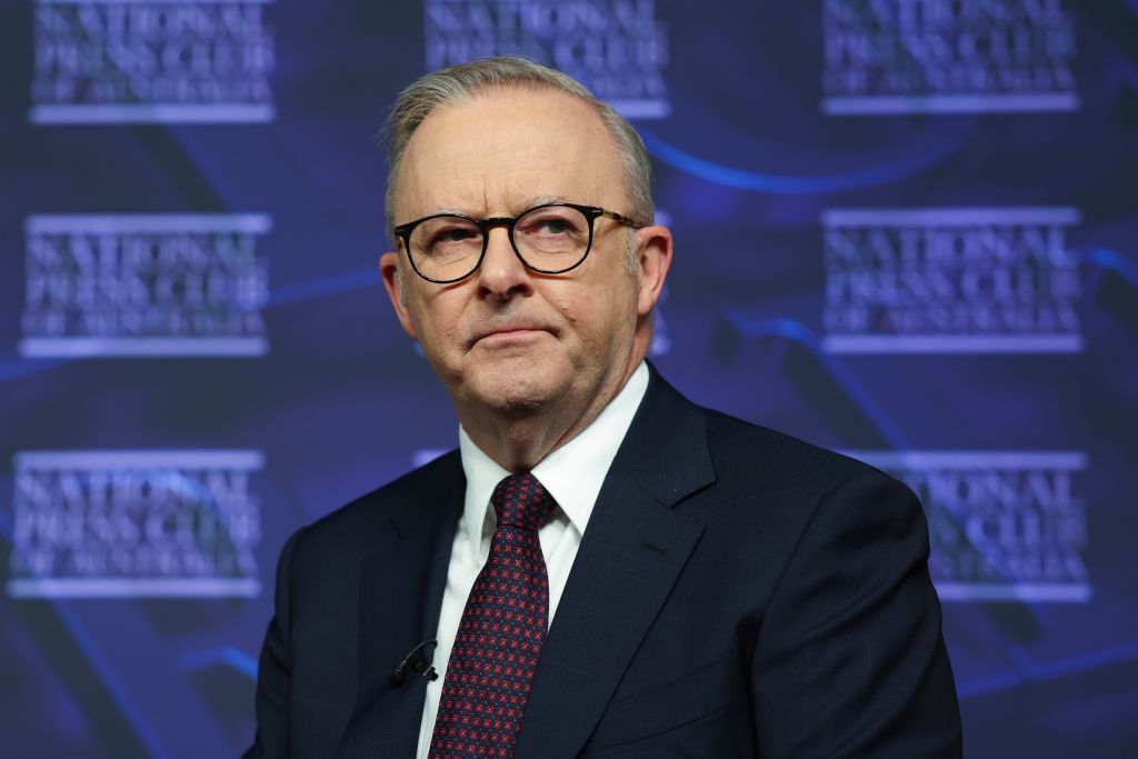 Australian Prime Minister Anthony Albanese. Photo: Getty 