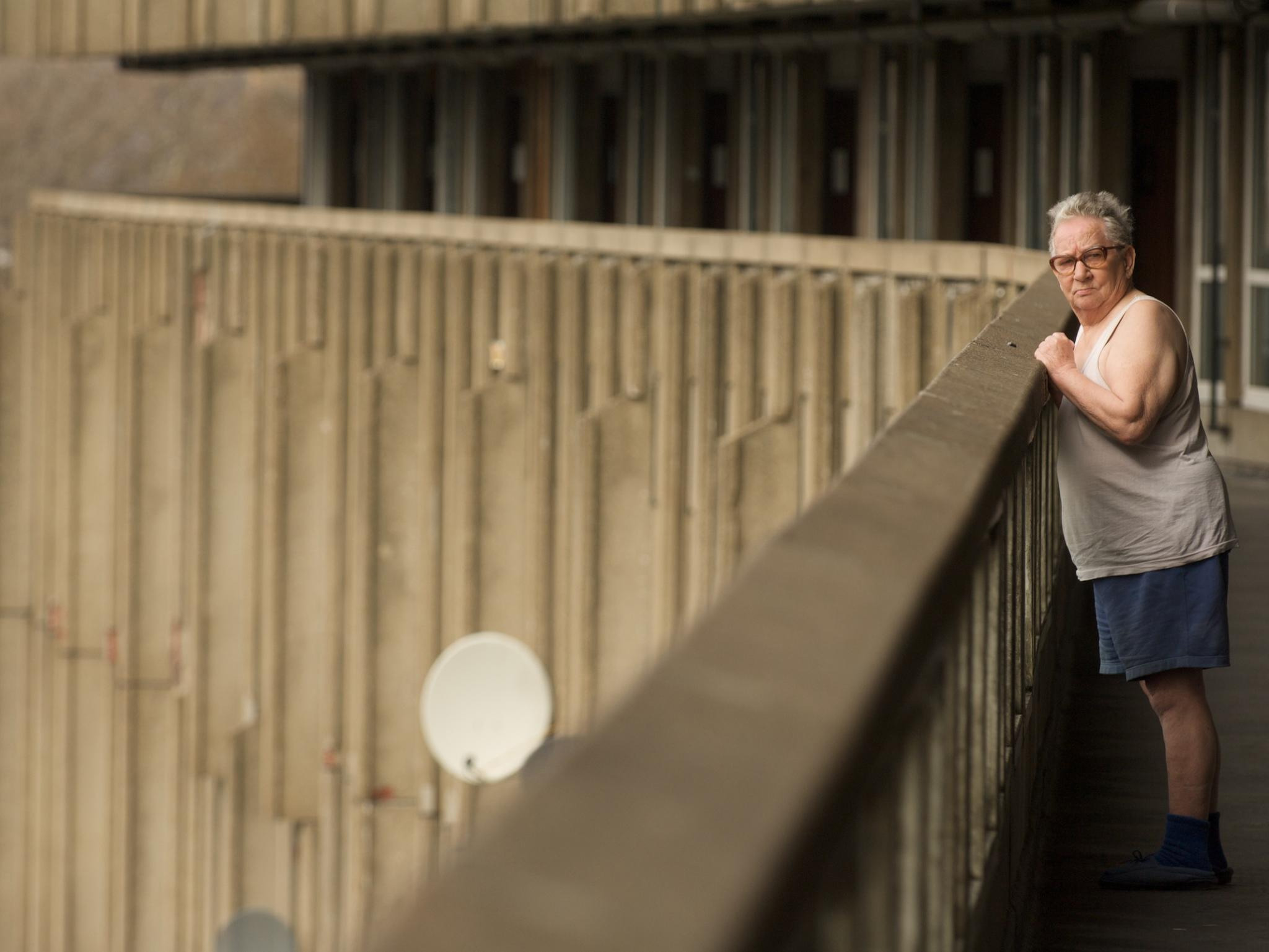 London’s Robin Hood Gardens was famously built with ‘‘streets in the sky’’. PHOTO: MATTHEW LLOYD...