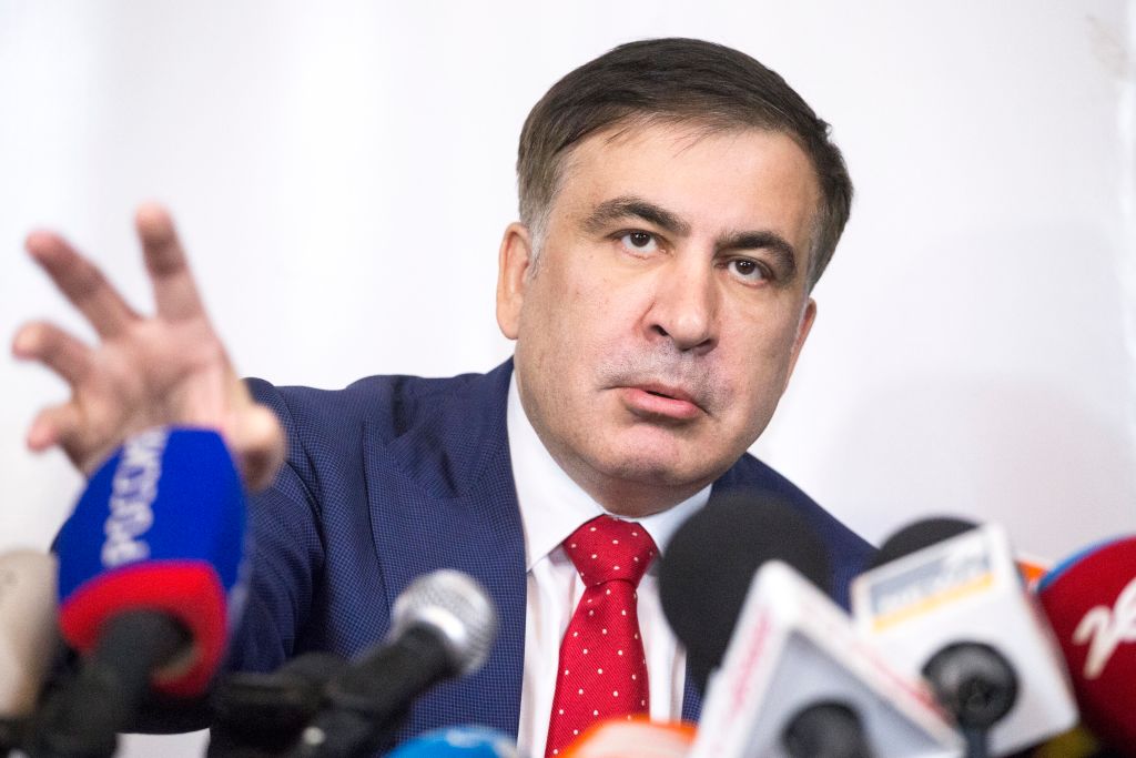 Mikheil Saakashvili. Photo: Getty Images