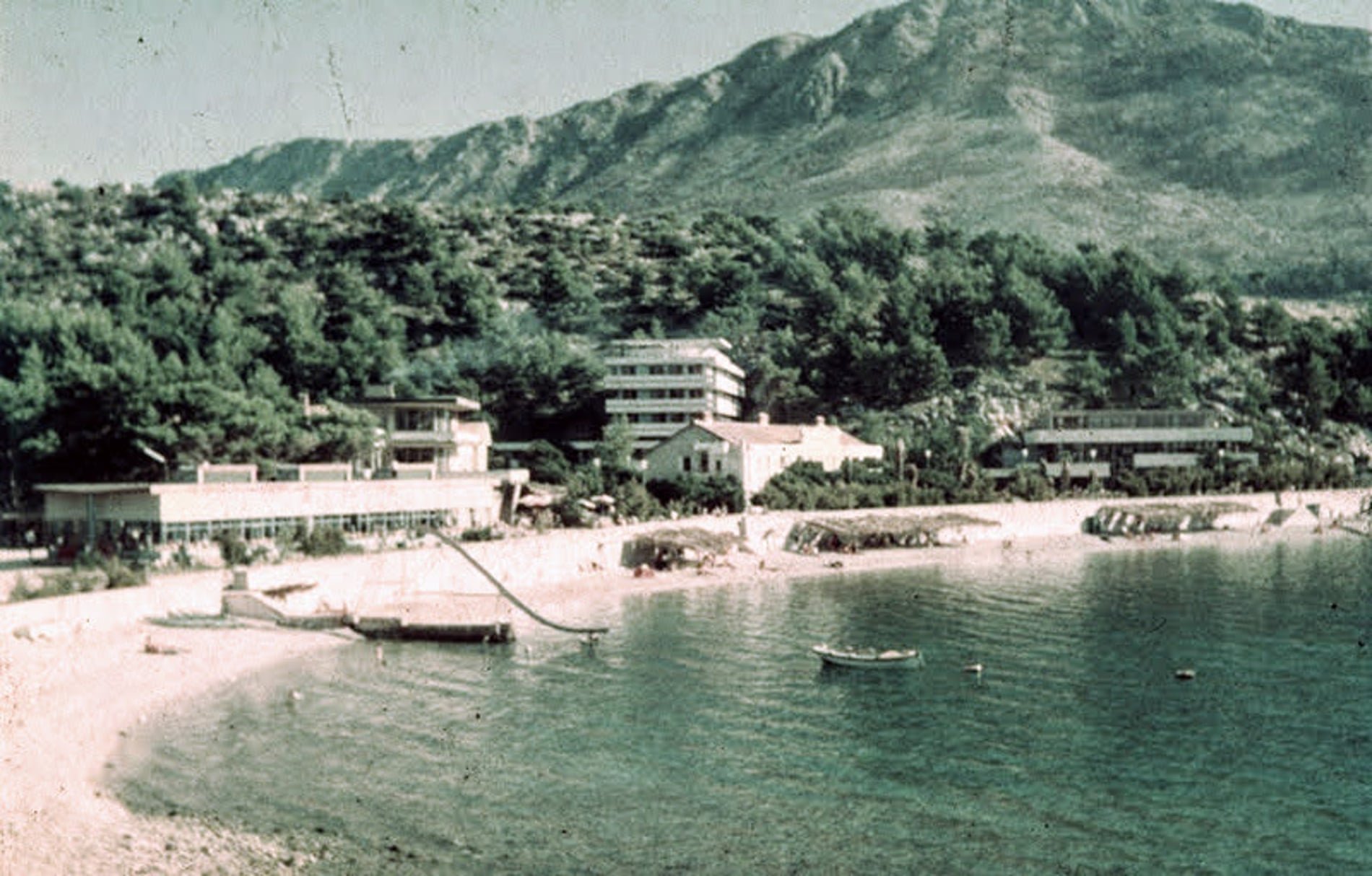 Kupari was once a resort town, photographed here in 1972. Photo: via The Observer