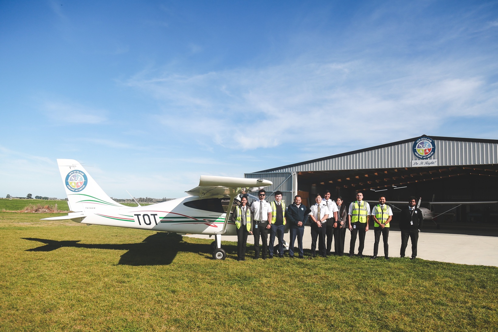 The New Zealand Airline Academy is based at Oamaru Airport. Photos: ODT files