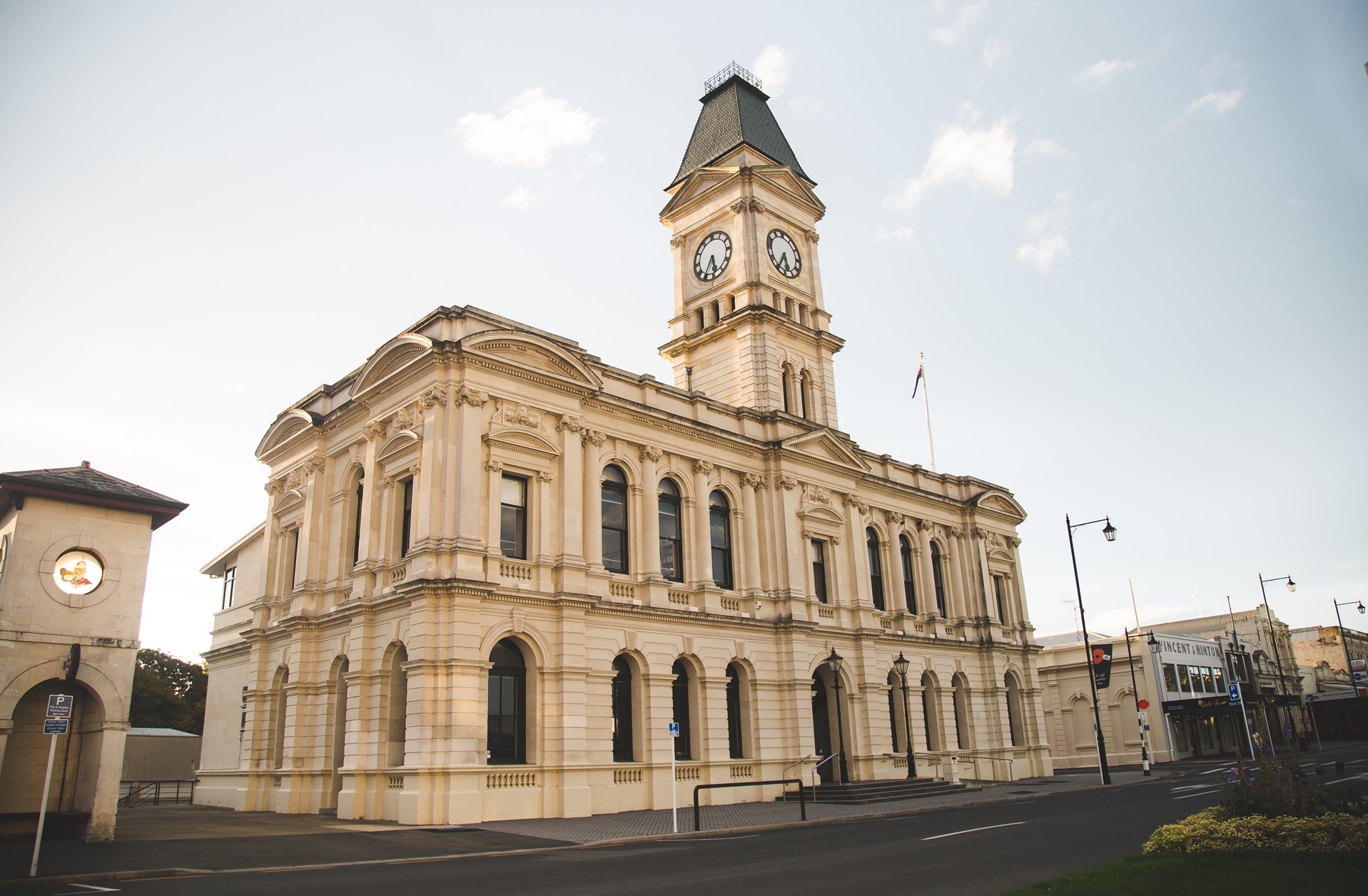 The Waitaki District Council headquarters in Oamaru's Thames St. Photo: ODT files