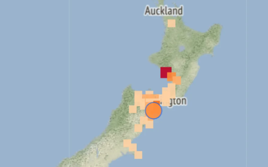 The shallow quake happened just south of Seddon in Marlborough. Photo: GeoNet