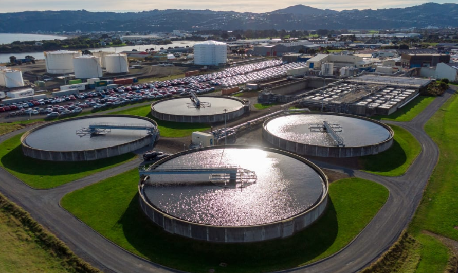 Seaview Wastewater Treatment Plant. Photo: Supplied / Wellington Water