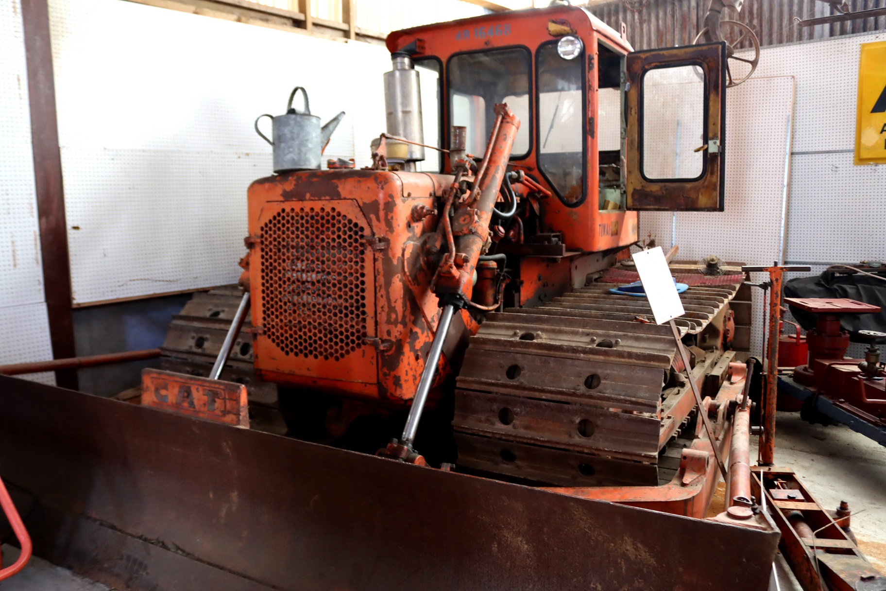 A 1952 Caterpillar D4D will be on the move to be displayed at the Wheels at Wānaka show.