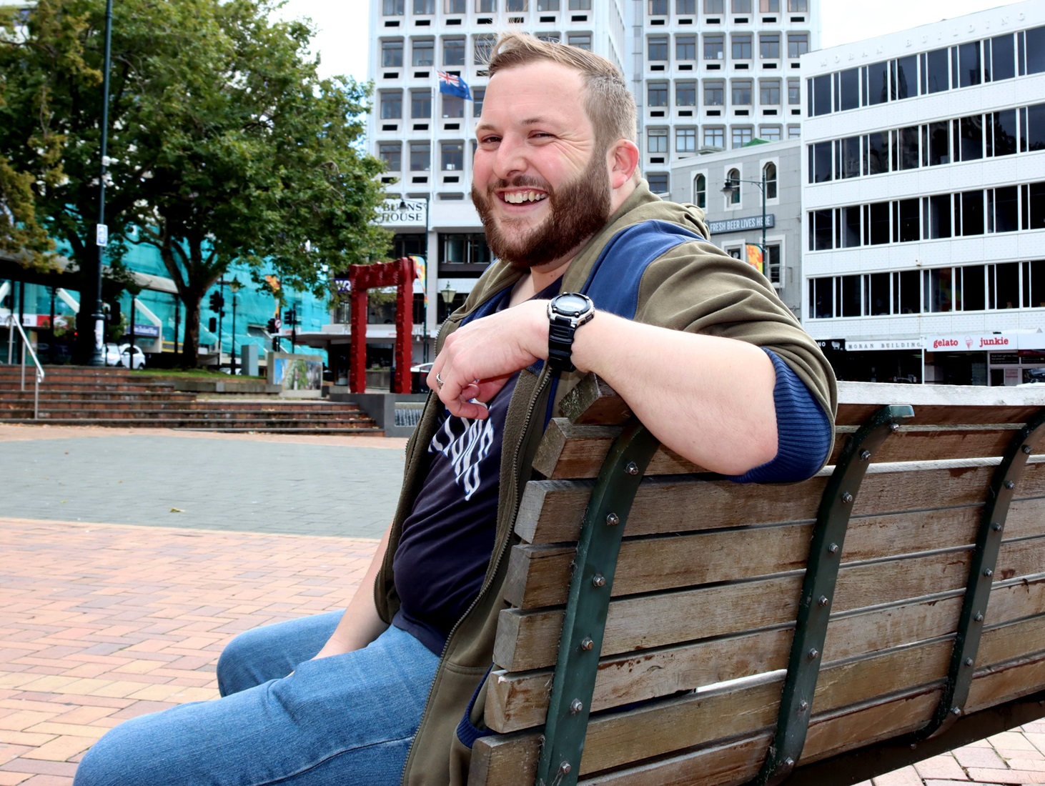 Comedian Simon Kingsley-Holmes delves into former attitudes for his latest show. Photo: Sam...