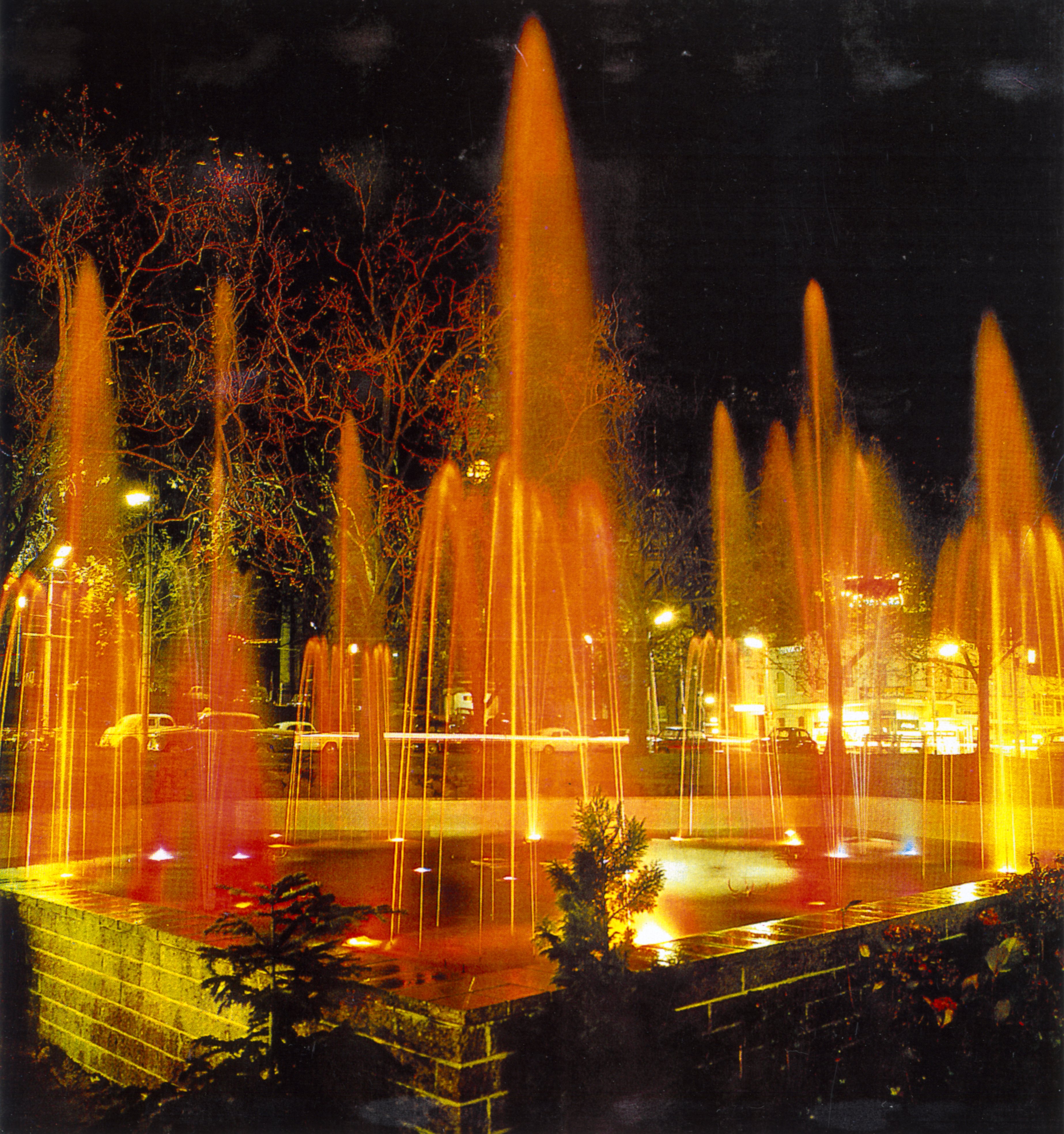 The Star Fountain pictured in the 1970s. Photo: ODT files