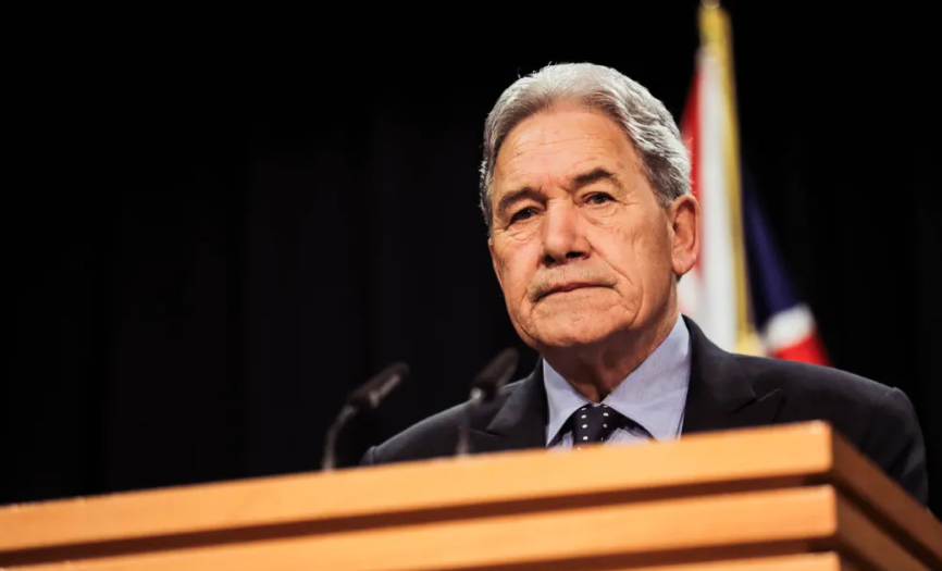 NZ First leader Winston Peters: "The public service exists to serve New Zealanders - not to be a...