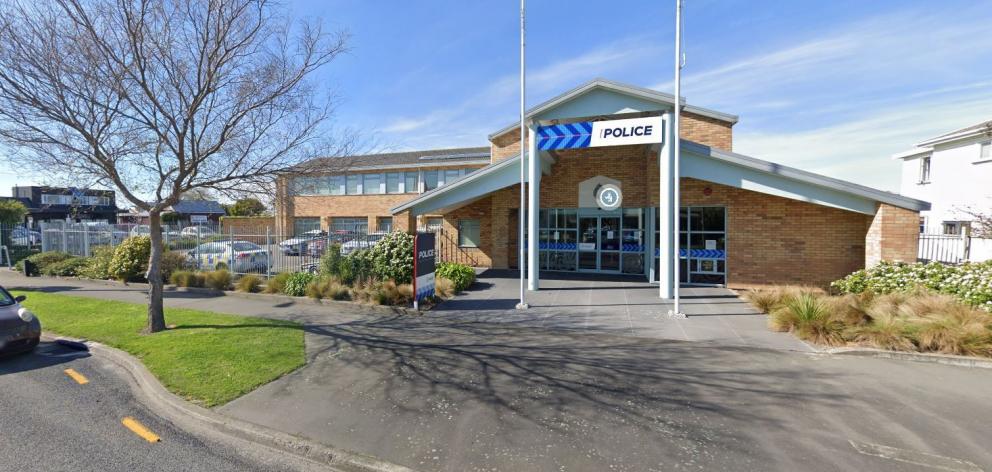 The New Brighton police station. Photo: Google