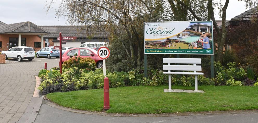 Chatsford Retirement Village. Photo: ODT files 