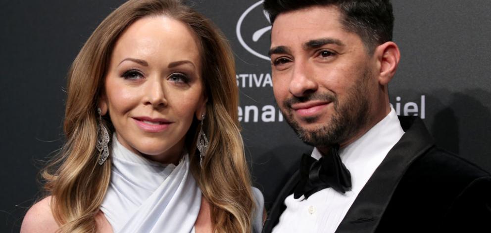 Tamara Ralph and Michael Russo attend the Chopard SPACE Party in Cannes, France. Photo: Getty