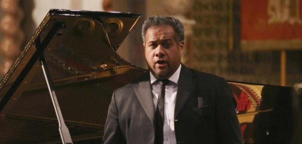 Grammy Award-winning baritone Jonathan Lemalu. Photo: TVNZ