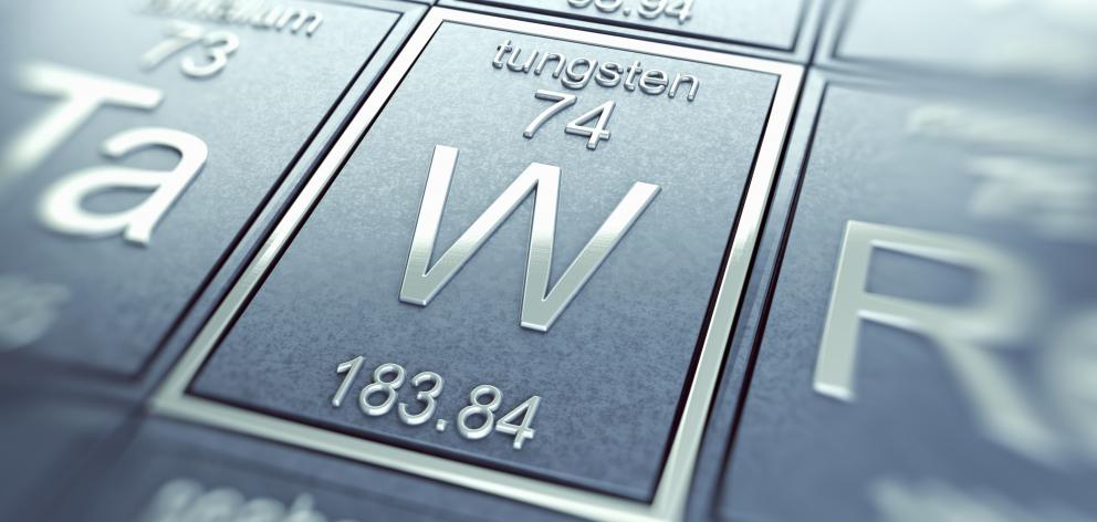 Tungsten may soon have wider applications. PHOTO: GETTY IMAGES