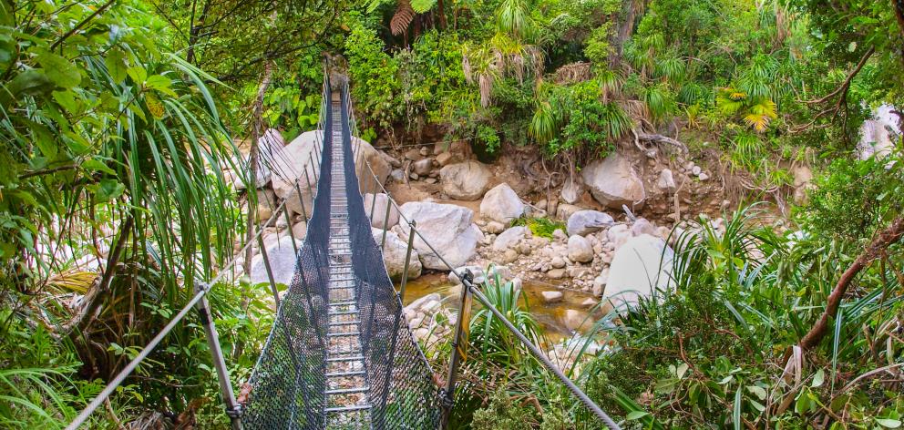 The Heaphy Track in Kahurangi National Park is one  of the country's Great Walks. Photo: Getty...