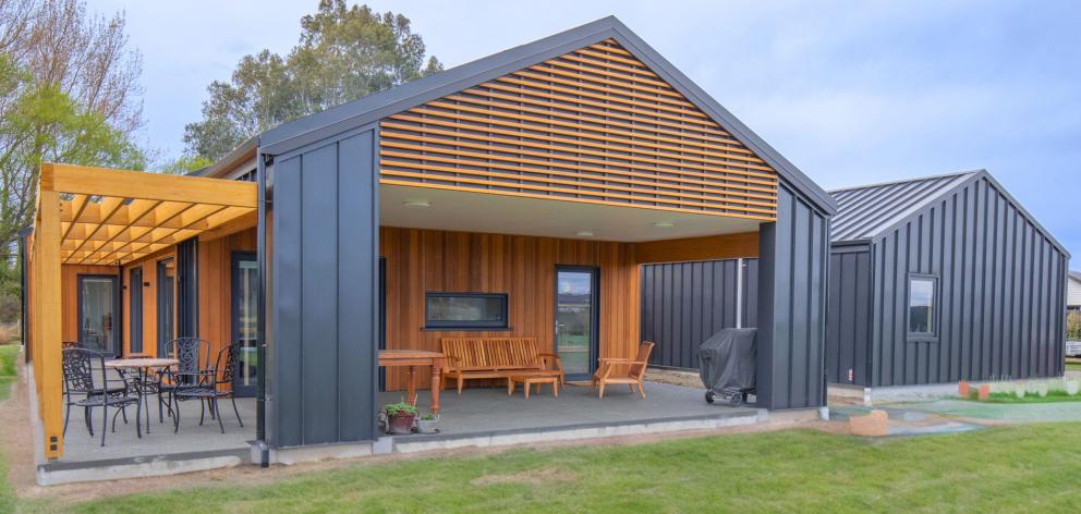 Passive houses, such as the one in Methven owned by Sarah Clayton and Steven Williams, are warm...