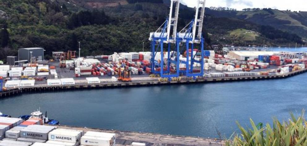 The incident happened at Port Otago in Dunedin last year. Photo: ODT files  