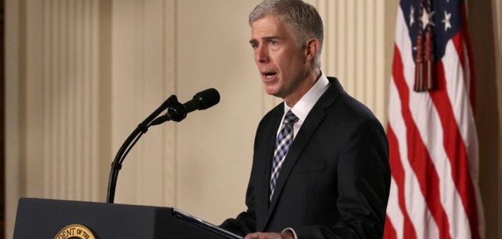 Neil Gorsuch is the youngest nominee to the nation's highest court in more than a quarter century. Photo: Reuters