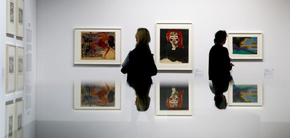 Its exhibition 'Degenerate Art - Confiscated and Sold' is composed mainly of drawings, lithographs and paintings confiscated by the Nazis from museums. Photo: Reuters