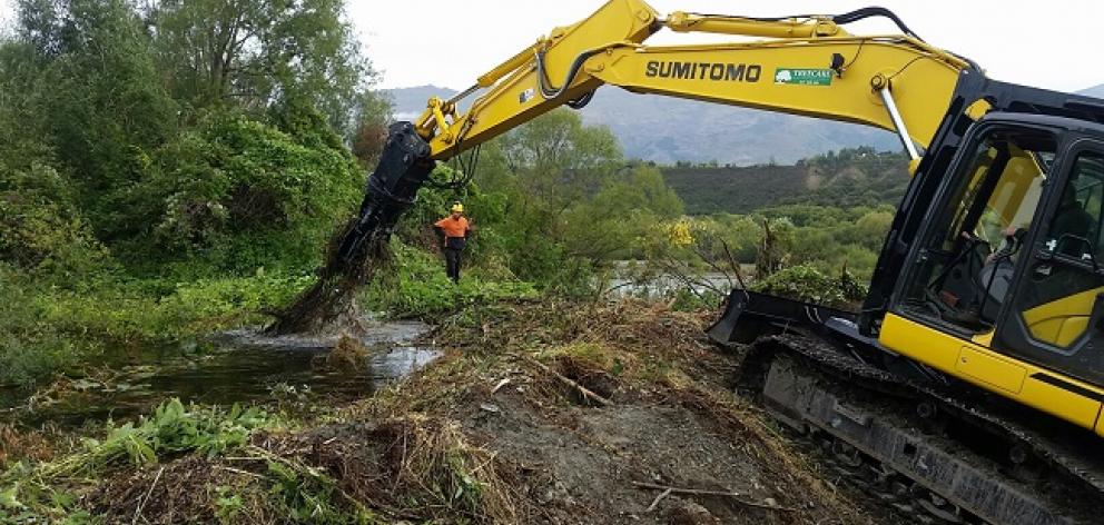 This pond was drained last week. Photo: Mountain Scene