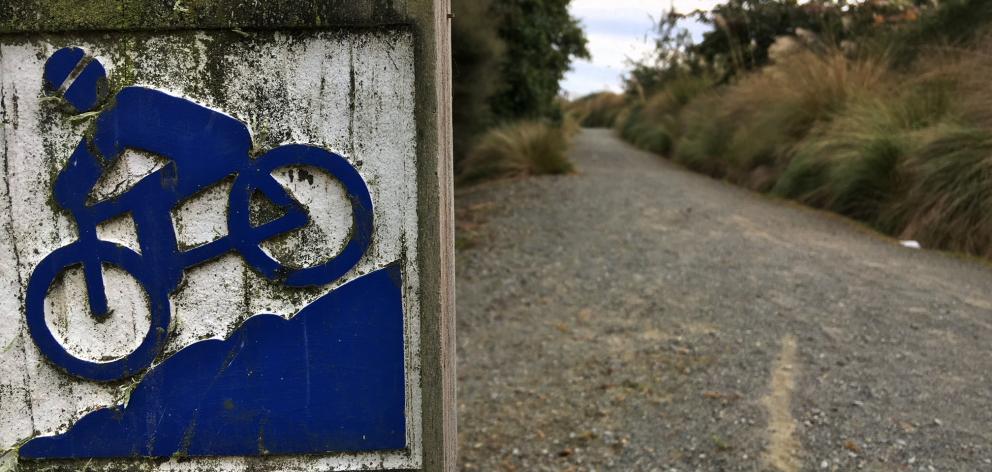 The Centennial Park bike track/walking track in Timaru. Photo: Alexia Johnston