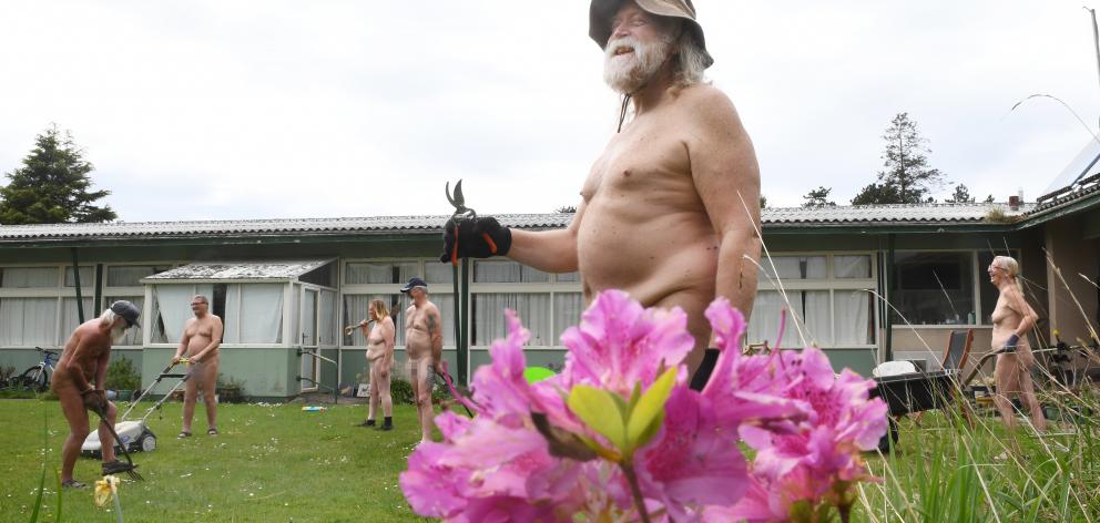 Image result for nude gardening