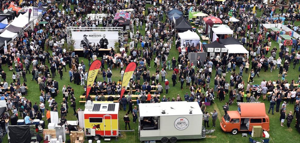 More than 6000 thirsty beer enthusiasts sampled brews at the  Dunedin Craft Beer and Food Festival. 