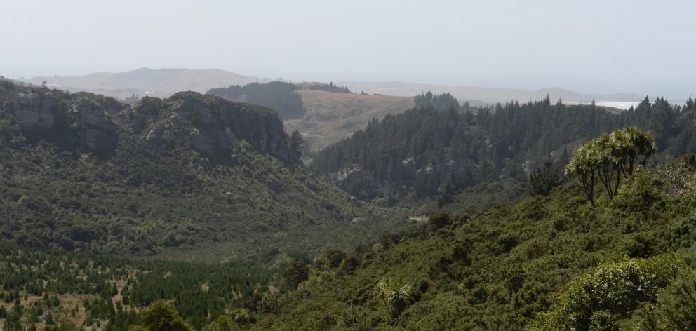 Police believe the remains of Timothy Pridding may be somewhere at Trotters Gorge. PHOTO: GREGOR...