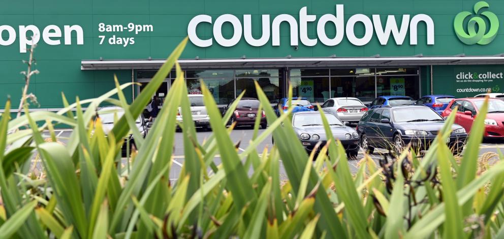 Countdown Mosgiel, in Gordon Rd, has gone on the property market. 
PHOTO: LINDA ROBERTSON