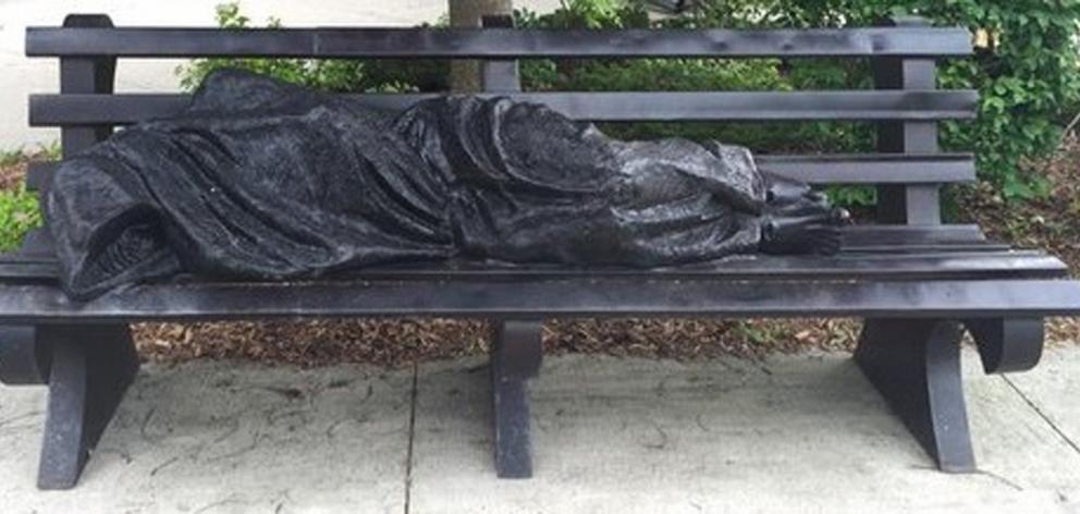 Homeless Jesus Speaks To Our Response To Those In Need Otago Daily   Homeless Jesus 2016 London 