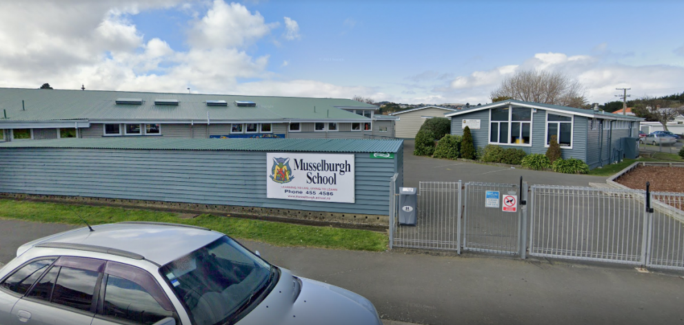 Dunedin's Musselburgh School. Photo: Google Maps 