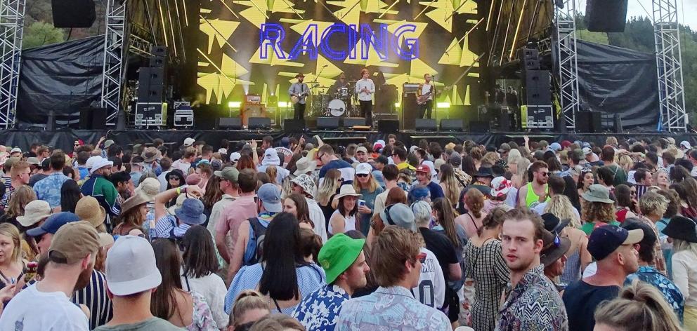 Concert-goers attend last year’s Rhythm & Alps festival. PHOTO: ODT FILES