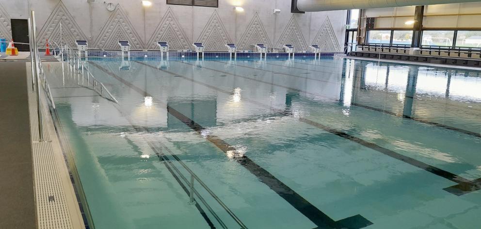 Mosgiel’s new pool complex, Te Puna o Whakaehu, will open this month. PHOTO: FACEBOOK