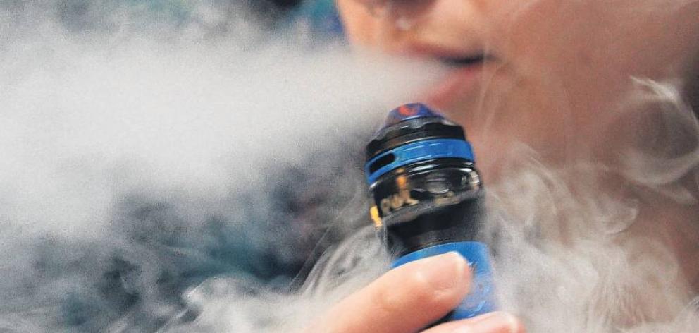 Vaping . . . Many young people are being attracted to vaping. PHOTO: FILE