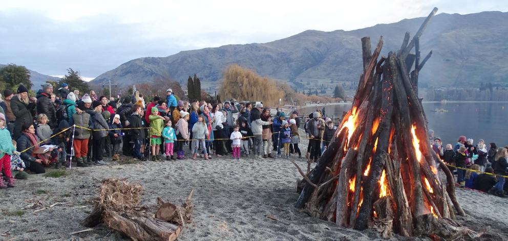 Wānaka’s Matariki celebrations were to have included fires and fire dancing but not fireworks,...