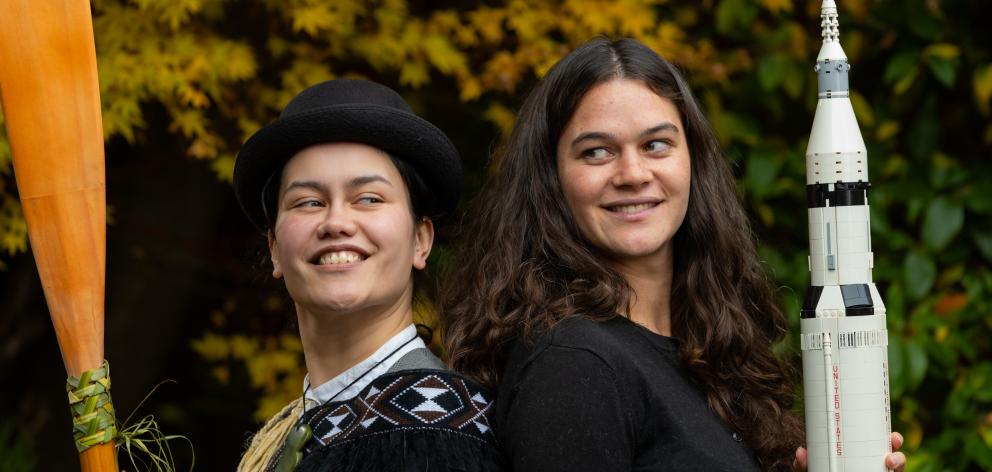 Grace Turipa (left) and Millie Manning star in Cindy Diver’s first full-length play Wahine...