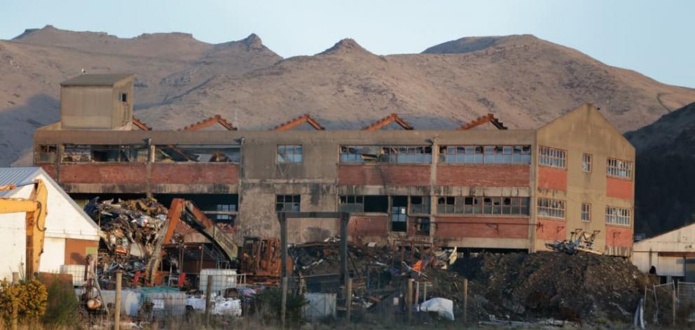 A large fire broke out at the National Steel yard in Woolston in 2022, which police believe may...