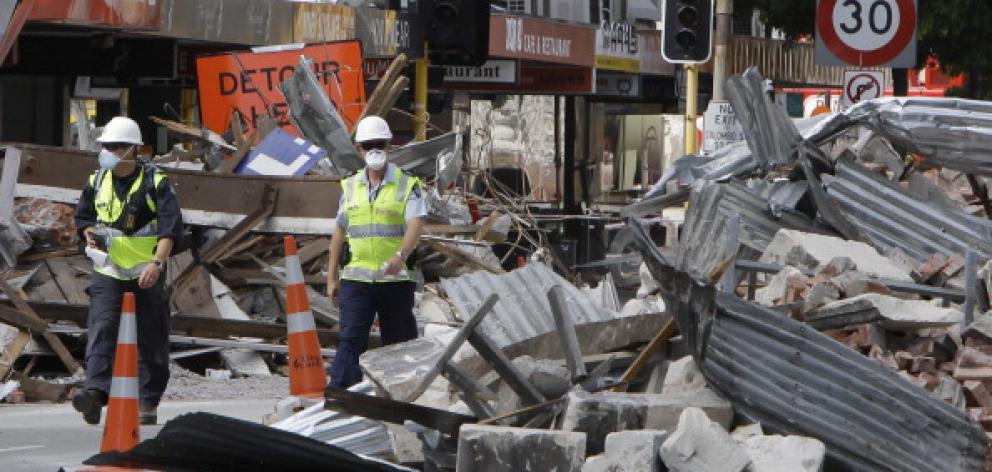 New Zealand used the charter satellite during the Christchurch quake response. Photo: Getty Images