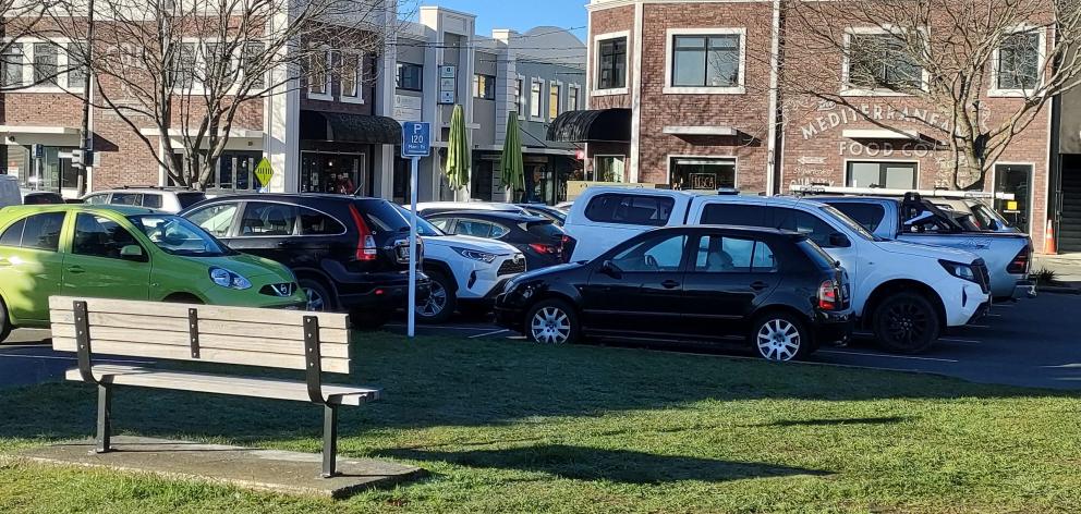 Finding a park can be a challenge in Waimakariri’s town centres. Photo: David Hill