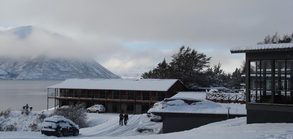 The Lake Ohau Lodge is for sale. PHOTO: MIKE SMITH/SUPPLIED