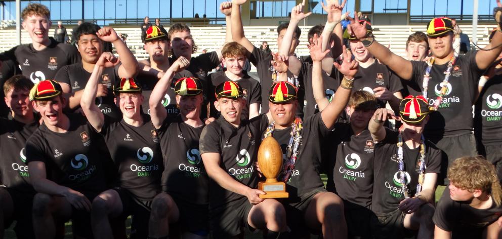Waitaki Boys’ High School reclaimed the Leo O’Malley Trophy with a 34-20 win over St Kevin’s...