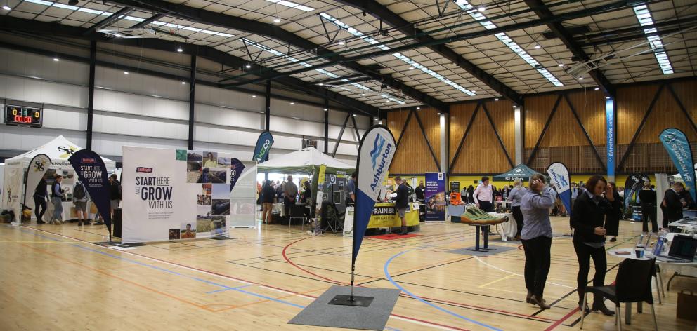 The Ashburton District Council's last careers event, the Pathways Youth Careers Expo at EA...