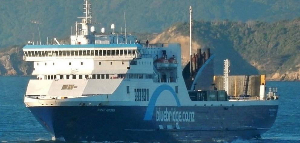 Bluebridge ferry Feronia. PHOTO: ODT FILES