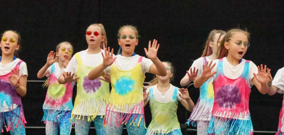 The Timaru South School Shakers team of (from left) Evie Malama-Tuisaula, 10, Tautala Elika, 9,...