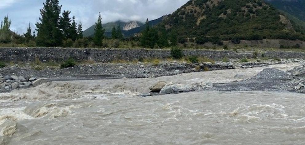 The Wharekiri Stream can be impassible after a heavy rainfall. Photo: Supplied by Shirley Millard