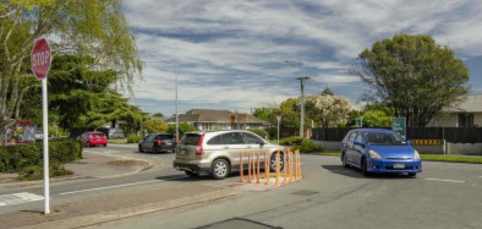 The Greers Rd and Langdons Rd intersection is getting an upgrade. Photo: Newsline 