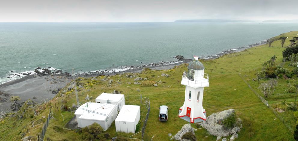 Baring Head clean air station. Photo: Dave Allen.