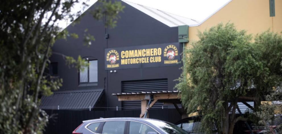 The Comancheros took over the Rebels MC’s old Christchurch gang pad. Photo: NZ Herald