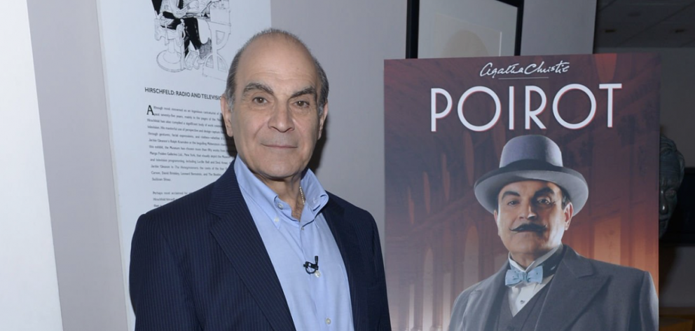 Travels with Agatha is presented by Sir David Suchet, who played Belgian detective Hercule Poirot...