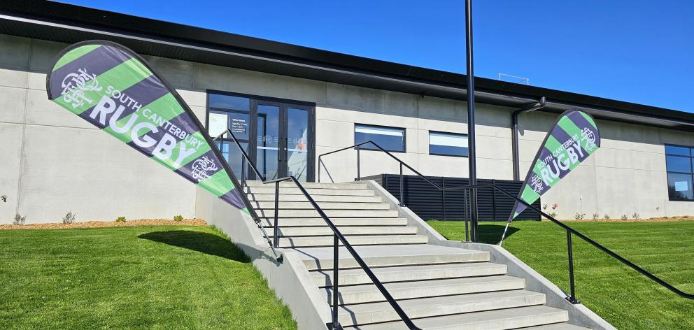 South Canterbury Rugby staff moved into their new offices at Fraser Park this week.