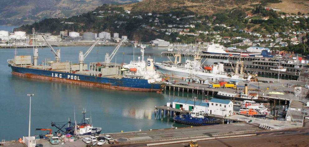 Lyttelton Port. Photo: Geoff Sloan